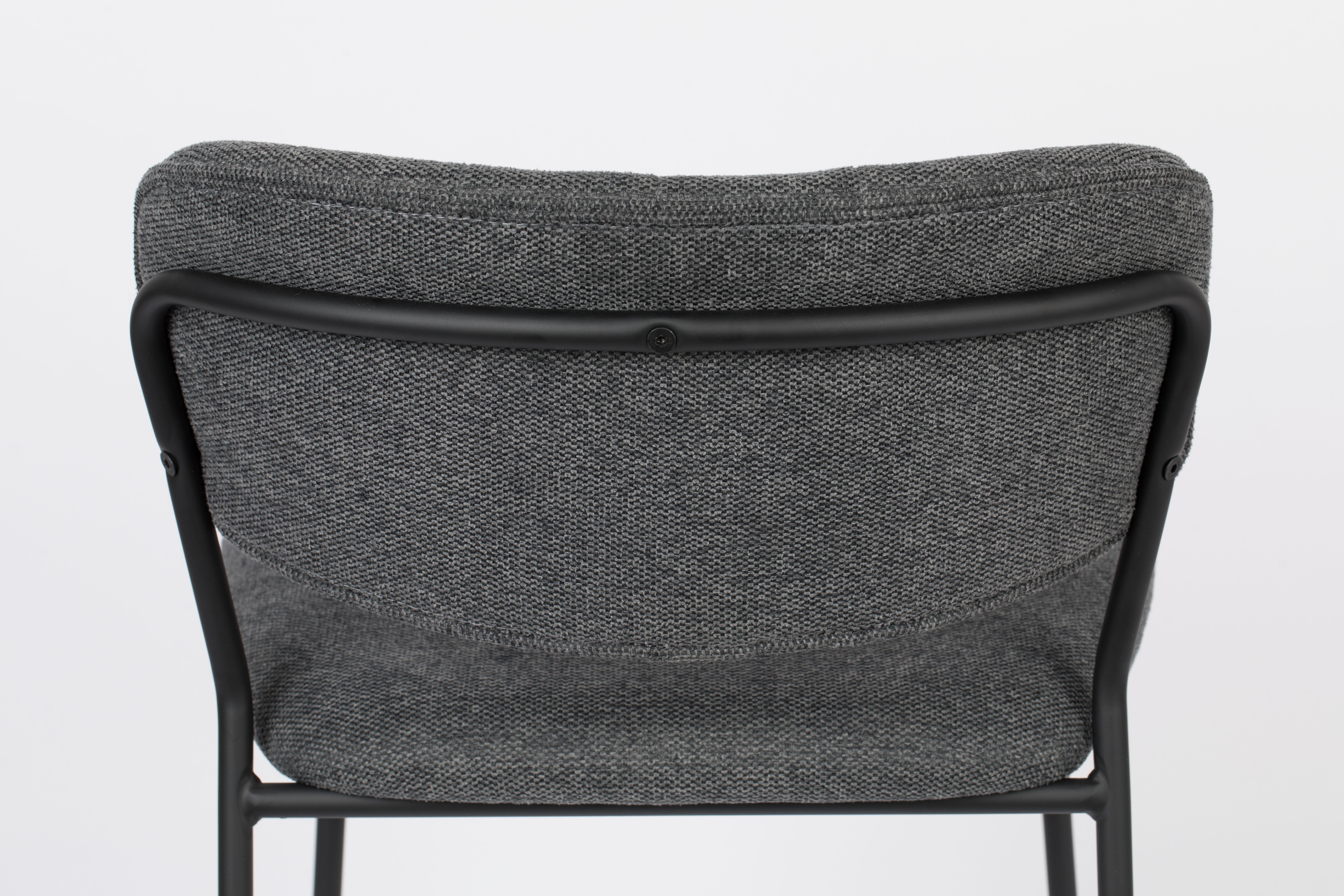 Counter Stool Jolien Black/Dark Grey